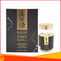 NMN 18000 PLUS Bibigen – Viên uống chống lão hóa Nhật Bản 90 viên