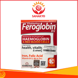 Feroglobin B12 Vitabiotics - Viên uống hỗ trợ tăng khả năng tạo máu, tăng cường sức khỏe, Hộp 30 viên