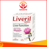 Liveril Vitabiotics - Viên uống hỗ trợ tăng cường chức năng gan, tăng cường đề kháng, Hộp 30 viên