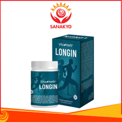 Vita-HerB LONGIN - Viên uống hỗ trợ tăng sức khỏe sinh lý nam giới, Hộp 30 viên