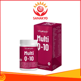VitaHerb Multi Q10 - Viên uống hỗ trợ tăng cường sức đề kháng cho cơ thể, Hộp 30 viên
