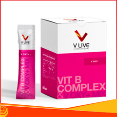 VLive V OXY+ Vit B complet tuần hoàn oxy 28 gói