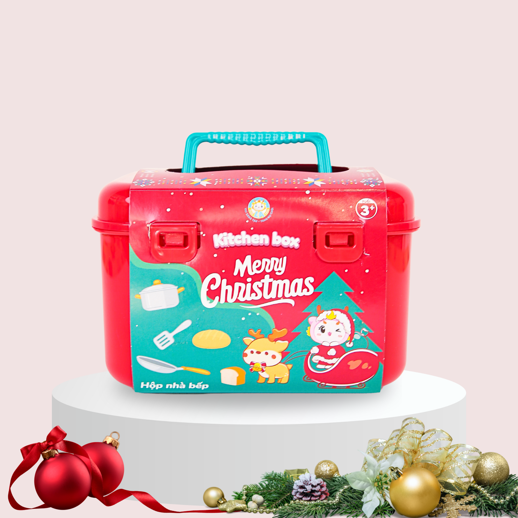  Vali đồ chơi nhà bếp Giáng sinh LA5568B-2GS 