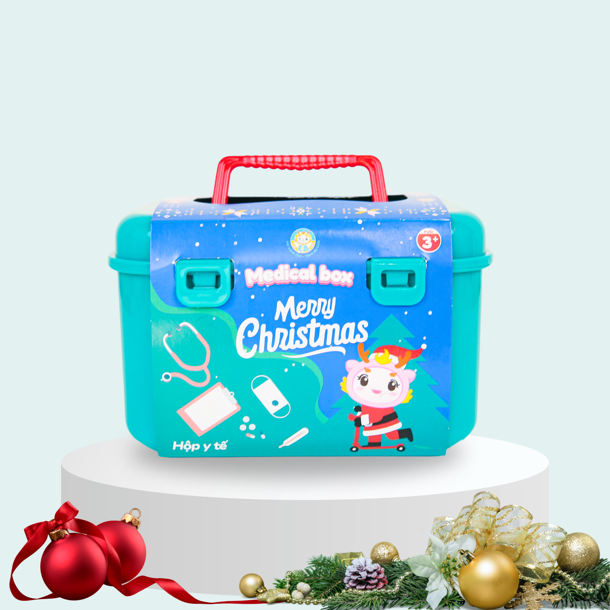  Vali đồ chơi bác sỹ Giáng sinh LA5568A-2GS 
