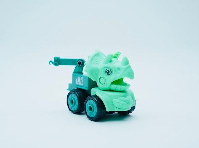  Túi 2 xe khủng long tự lắp ráp LA10368-3A 