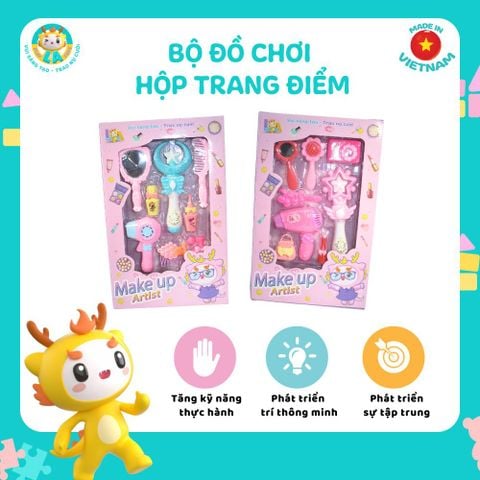  Hộp đồ chơi phụ kiện búp bê Fashion - Đồ chơi nhựa nguyên sinh an toàn 