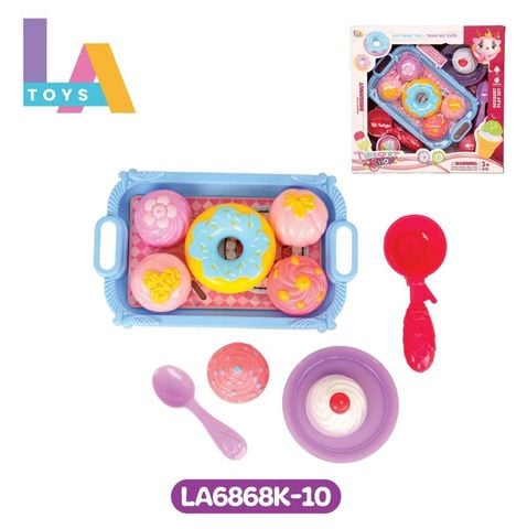  LAToys - Hộp đồ chơi Fastfood cho bé - Đồ chơi nhựa nguyên sinh an toàn 