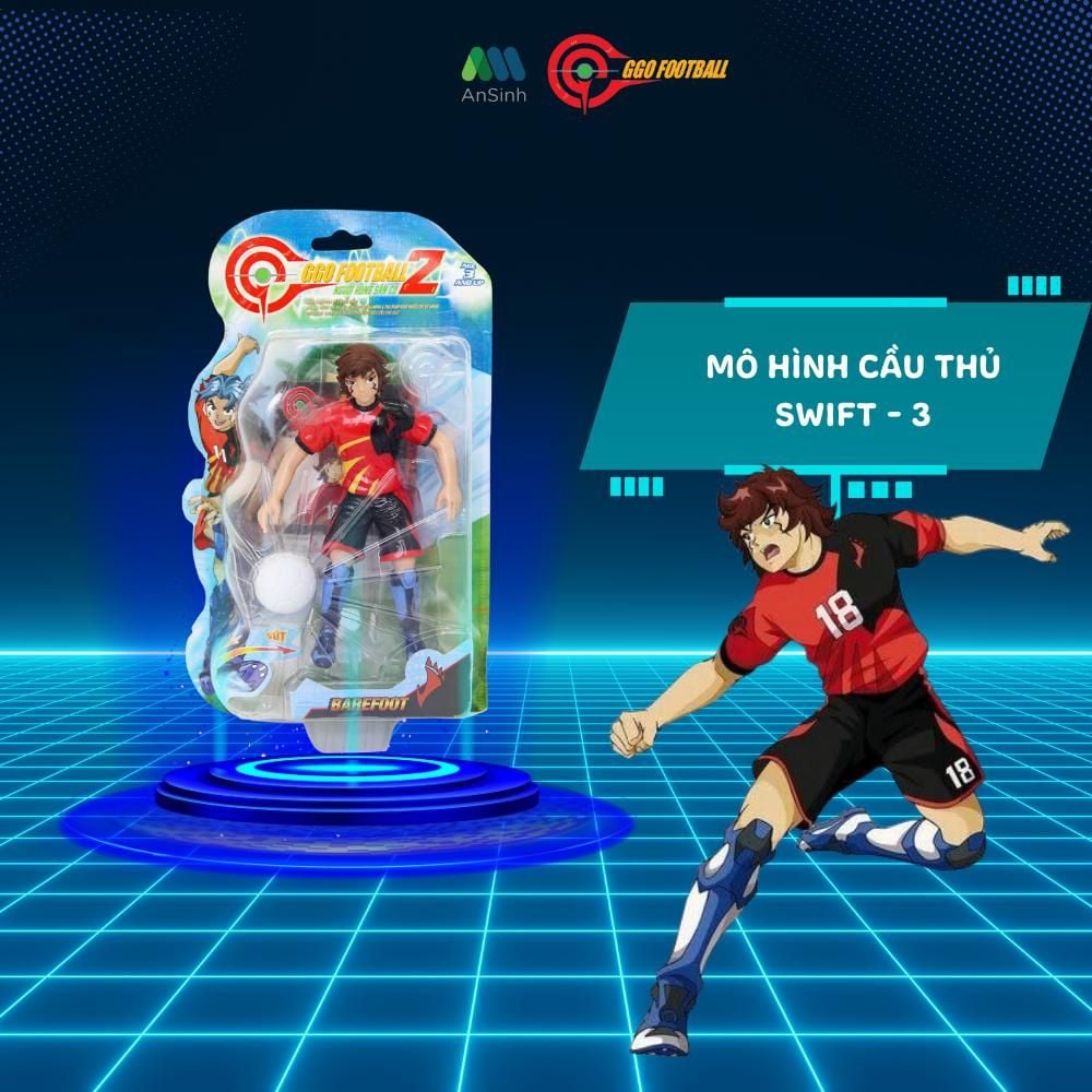  Mô hình cầu thủ GGO Football - người hùng sân cỏ 2 