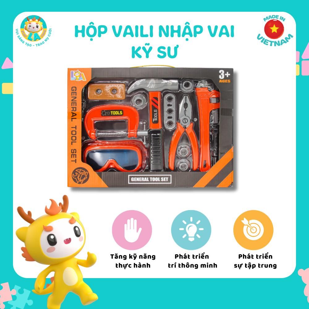  Đồ chơi nhập vai Kỹ Thuật chất liệu nhựa nguyên sinh an toàn, giúp trẻ phát triển sự tư duy, tinh thần sáng tạo LAToys  - LA0523-4 