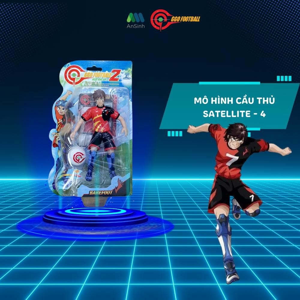  Mô hình cầu thủ GGO Football - người hùng sân cỏ 2 