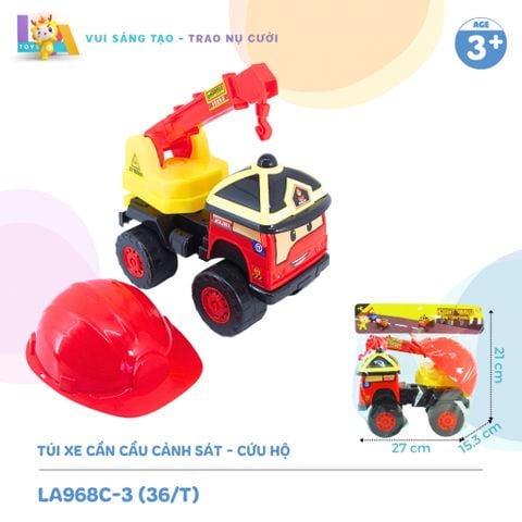  Túi xe cần cẩu cảnh sát - cứu hộ LA968C-3 