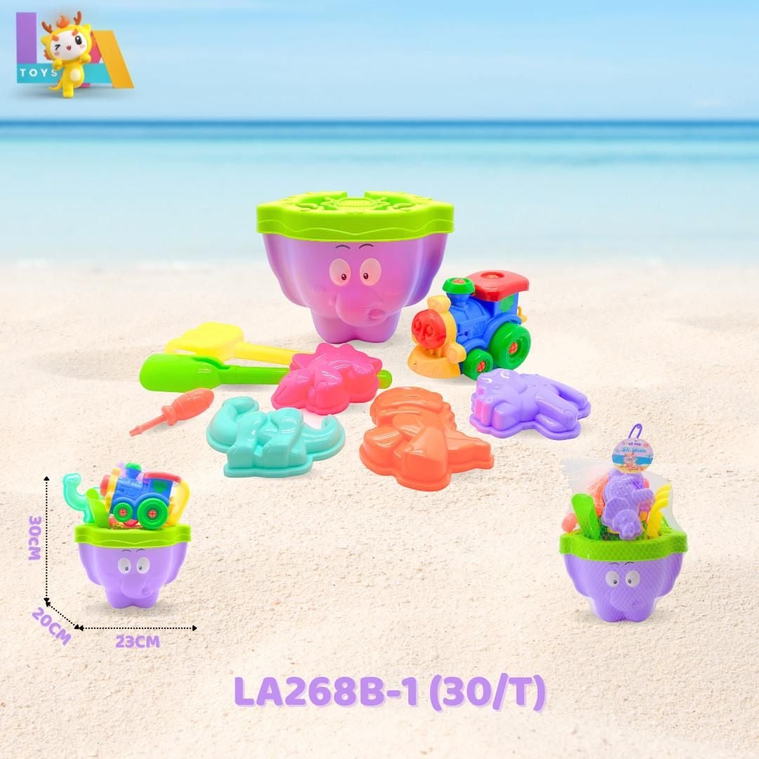  Bộ đồ chơi đi biển cho bé, chất liệu nhựa nguyên sinh an toàn, giúp trẻ phát triển sự tư duy, tinh thần sáng tạo 