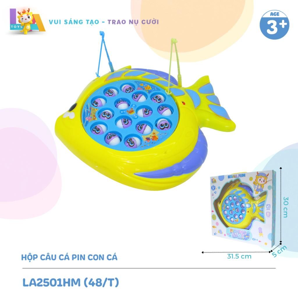  LAToys - Hộp đồ chơi câu cá chạy bằng pin 1 - Đồ chơi nhựa nguyên sinh an toàn cho bé 