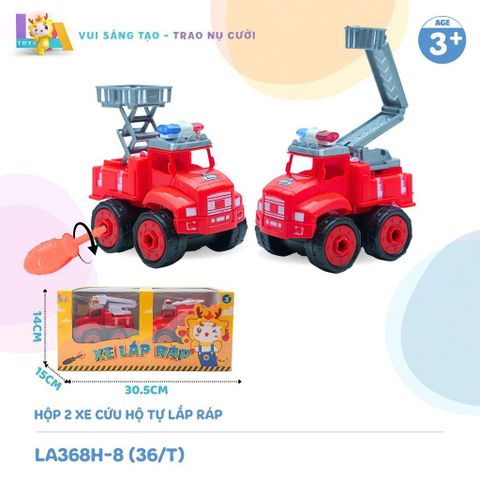  LAToys - Xe công trình 1 chiếc - Đồ chơi nhựa nguyên sinh an toàn lành tính cho bé 
