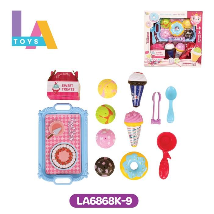  LAToys - Hộp đồ chơi Fastfood cho bé - Đồ chơi nhựa nguyên sinh an toàn 