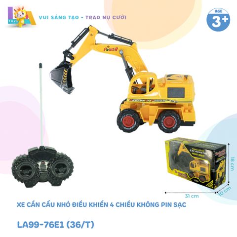  Xe cần cẩu điều khiển 4 chiều không pin sạc LA99-76E1 