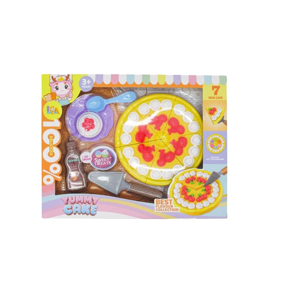  LAToys - Hộp đồ chơi bánh kem pizza - Đồ chơi nhựa nguyên sinh an toàn cho bé 