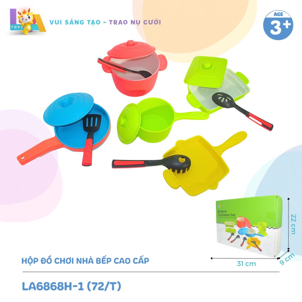  Hộp đồ chơi nhà bếp cao cấp LA6868H-1 