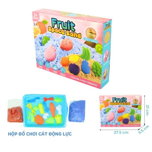 Vali bộ đồ chơi cát đông lực chất liệu cát sinh học an toàn cho bé giúp trẻ phát triển sự tư duy, tinh thần sáng tạo LAToys - LA77 