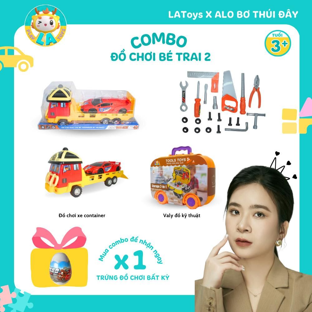  Combo đồ chơi LA Toys phát triển cho bé trai LA5568D-5 LA668-1C 