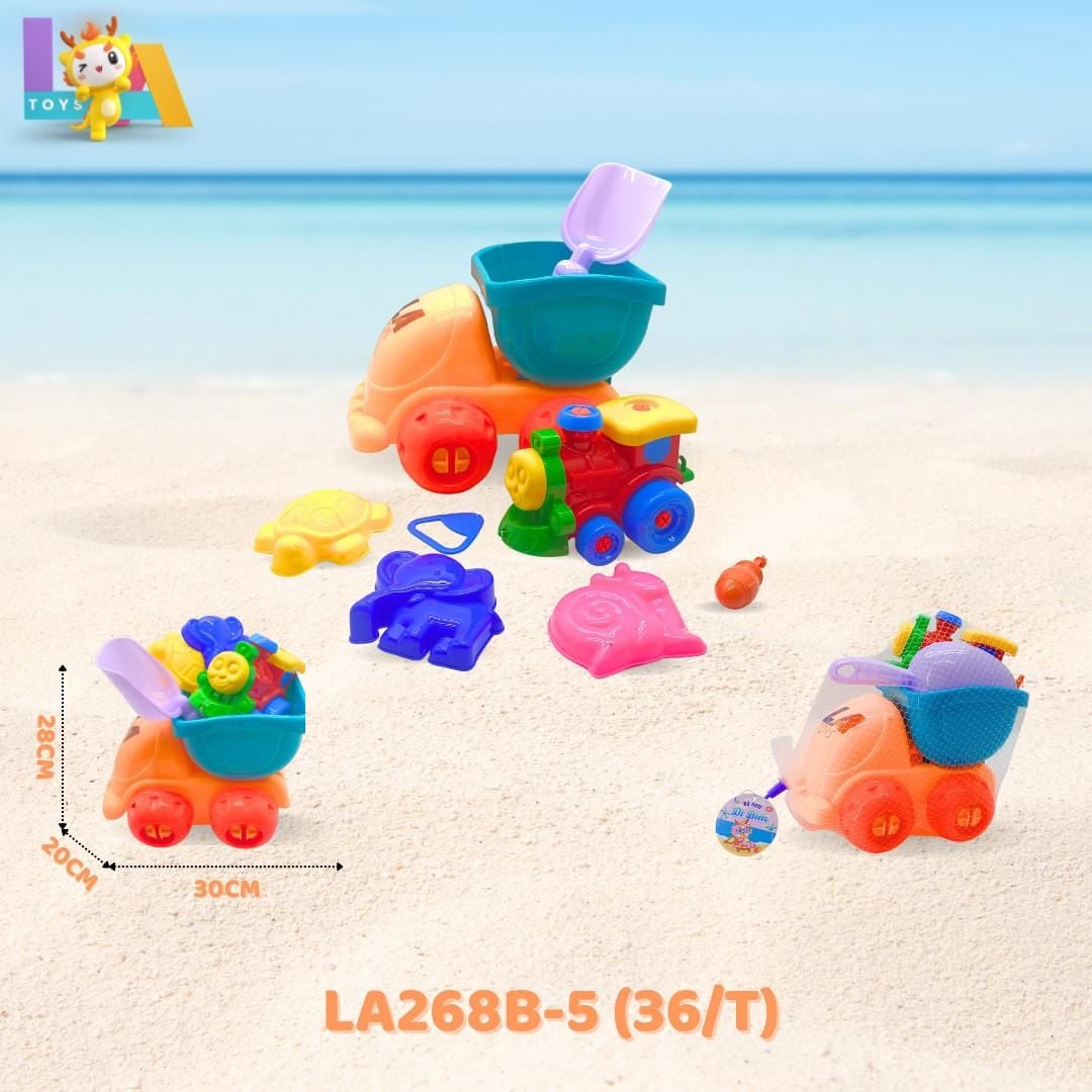  Bộ đồ chơi đi biển cho bé, chất liệu nhựa nguyên sinh an toàn, giúp trẻ phát triển sự tư duy, tinh thần sáng tạo 