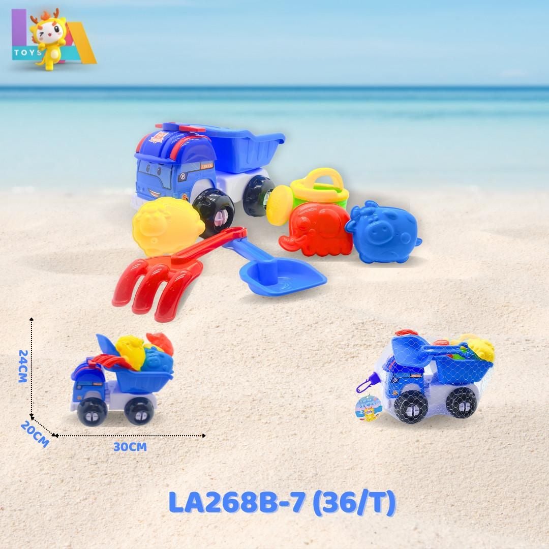  Bộ đồ chơi đi biển cho bé, chất liệu nhựa nguyên sinh an toàn, giúp trẻ phát triển sự tư duy, tinh thần sáng tạo 