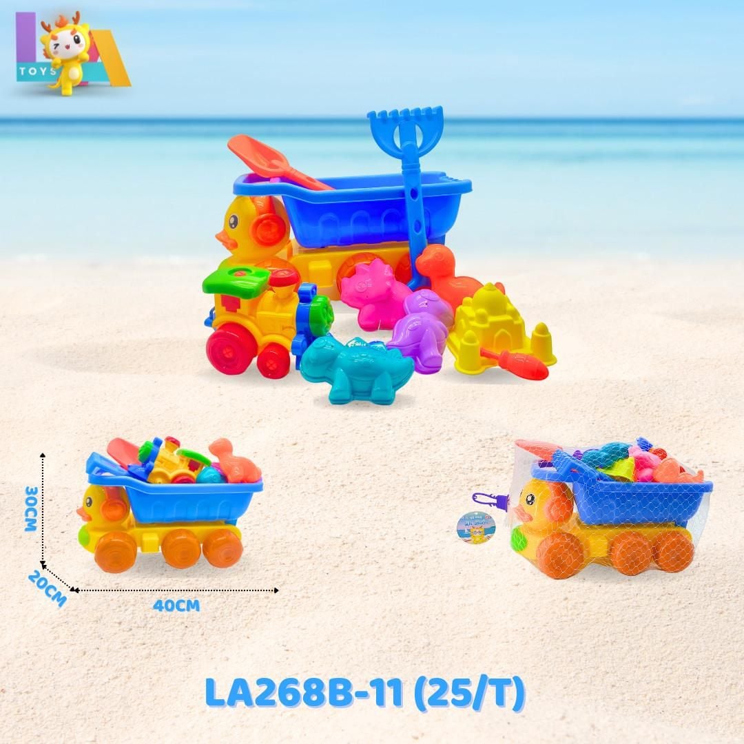  Bộ đồ chơi đi biển cho bé, chất liệu nhựa nguyên sinh an toàn, giúp trẻ phát triển sự tư duy, tinh thần sáng tạo 