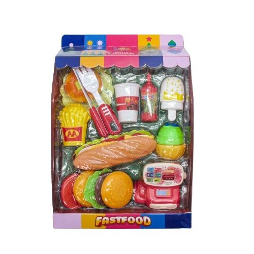  Đồ Chơi LAToys Giáng Sinh Hộp đồ chơi thức ăn nhanh LA171B-GS 