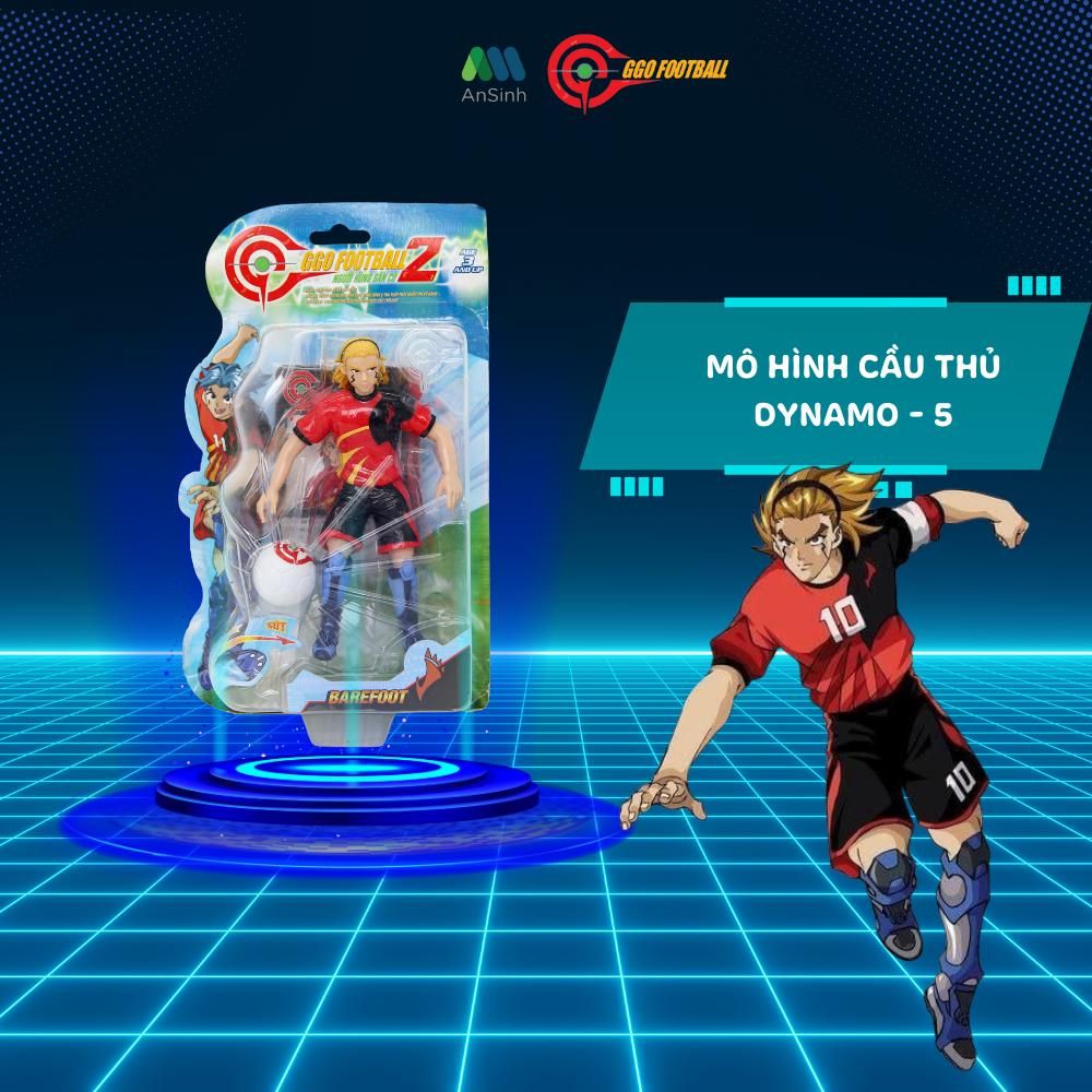  Mô hình cầu thủ GGO Football - người hùng sân cỏ 2 