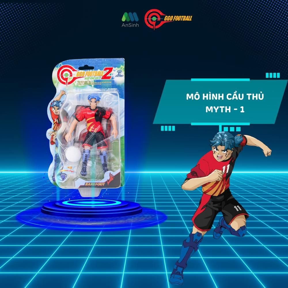  Mô hình cầu thủ GGO Football - người hùng sân cỏ 2 