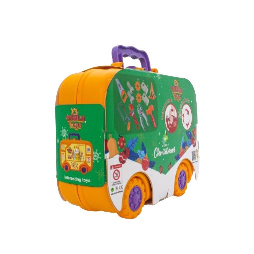  Đồ Chơi LAToys Giáng Sinh Vali bánh xe đựng dụng cụ kỹ thuật LA5568D-GS 