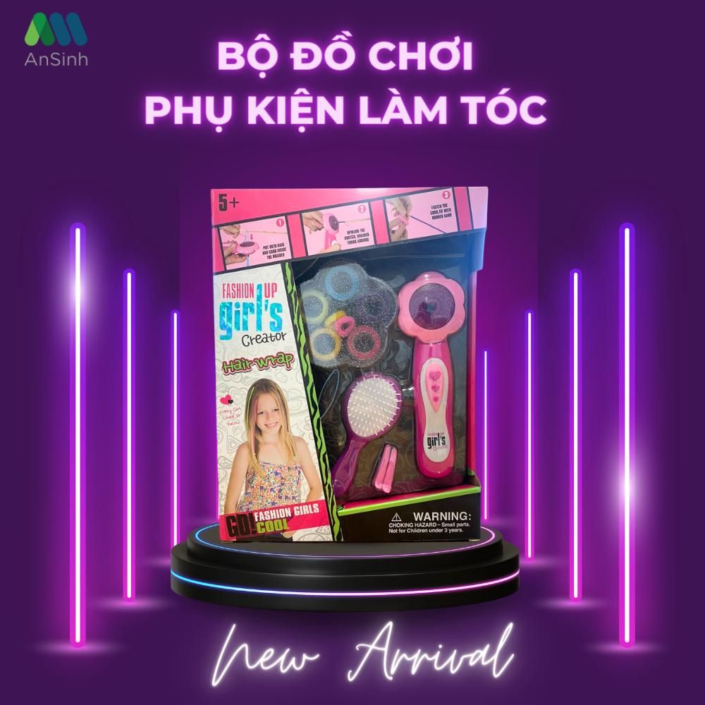  Bộ đồ chơi phụ kiện làm tóc HSP757408 