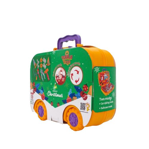  Đồ Chơi LAToys Giáng Sinh Vali bánh xe đựng dụng cụ kỹ thuật LA5568D-GS 