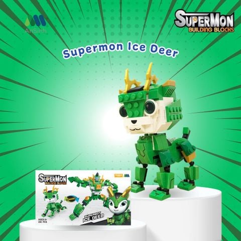  Bộ đồ chơi lắp ghép Supermon Ghép hình block 