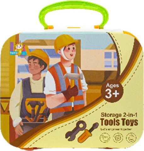  Vali lớn đồ dụng cụ kỹ thuật chất liệu nhựa nguyên sinh an toàn, giúp trẻ phát triển sự tư duy, tinh thần sáng tạo LAToys - LA5568D-6 