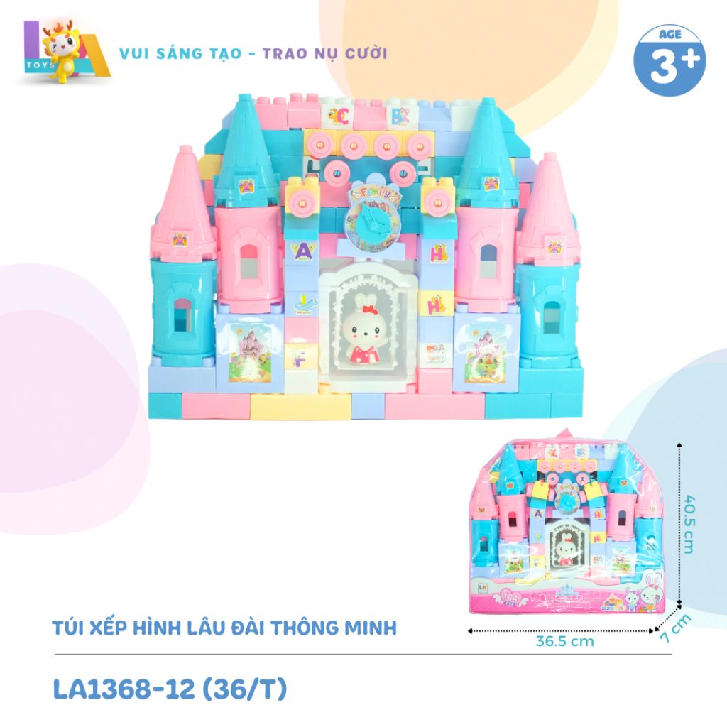  Túi xếp hình lâu đài thông minh LA1368-12 