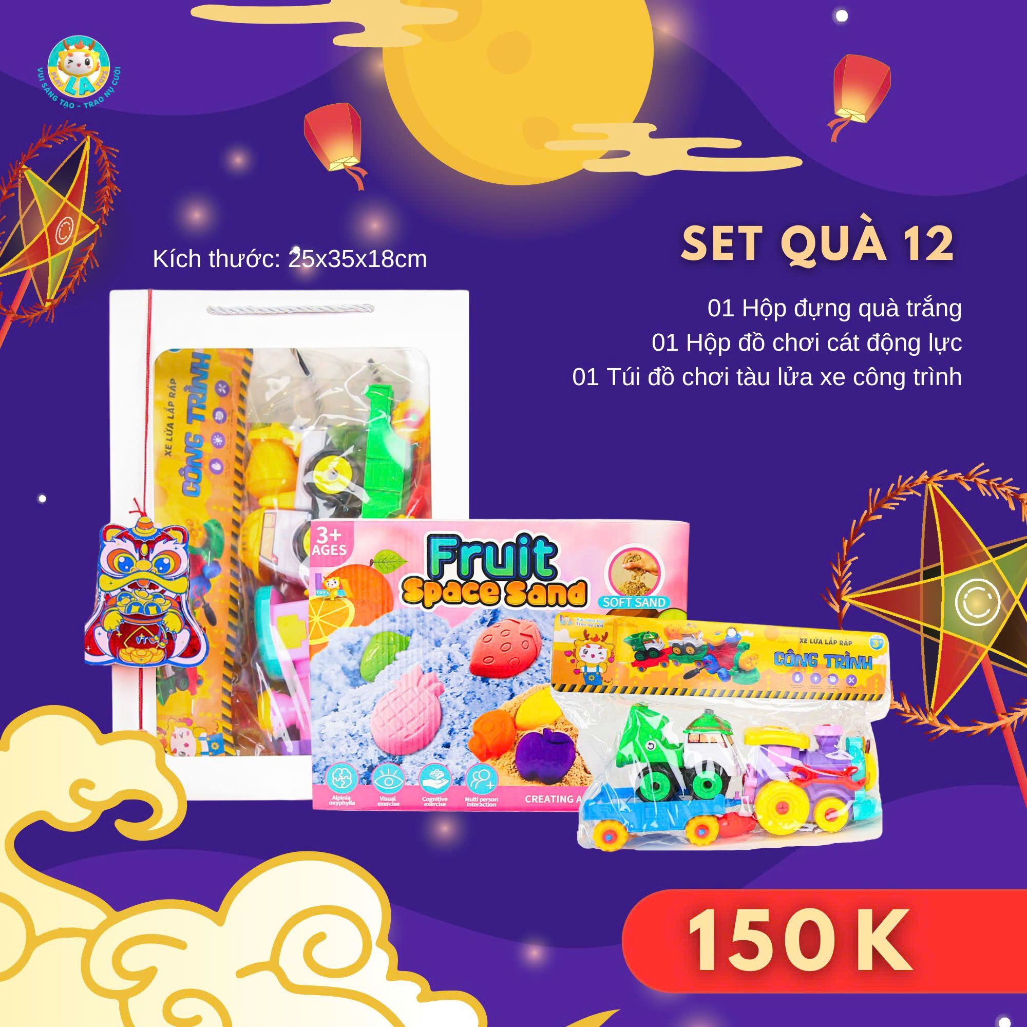 Set quà Trung thu 12 