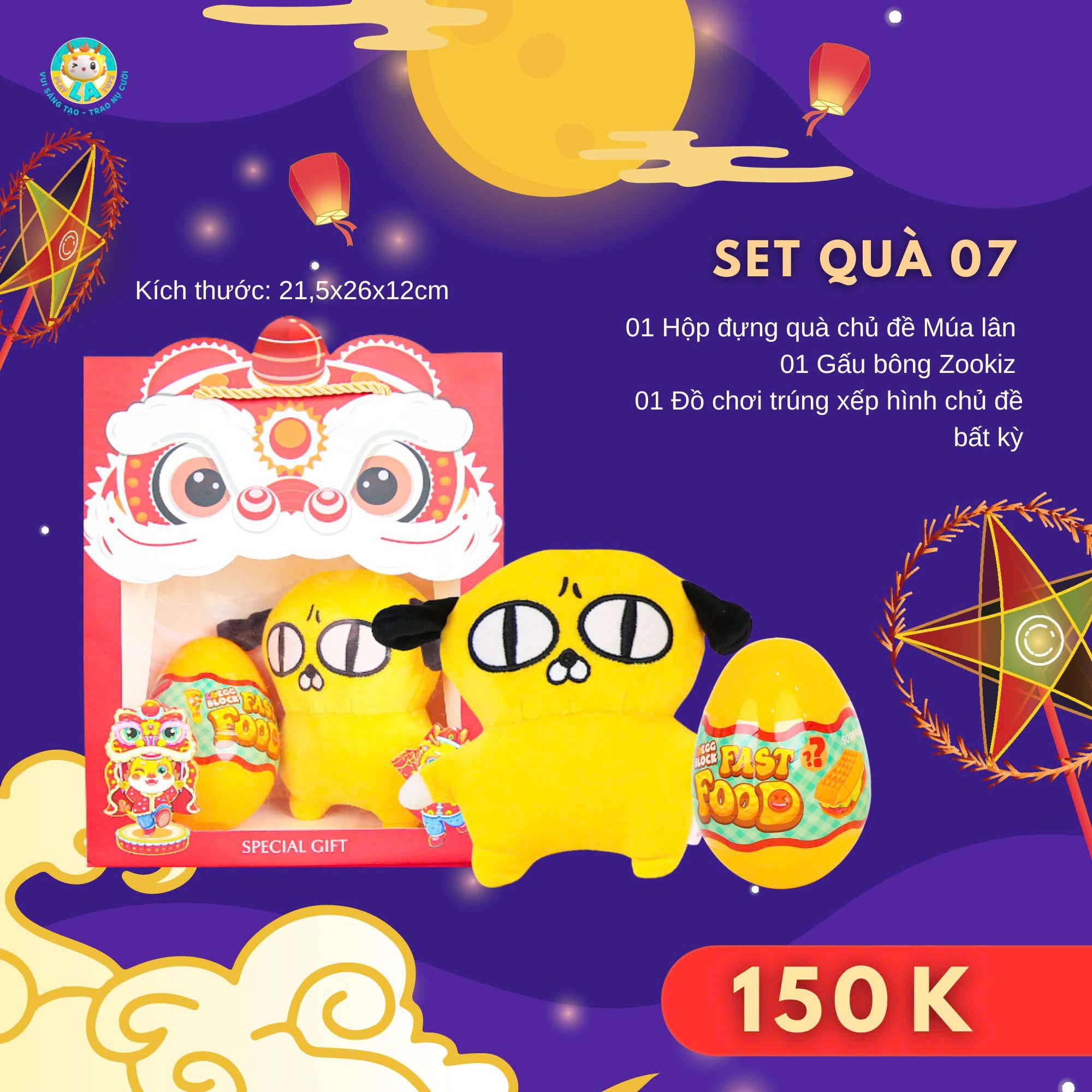  Set quà Trung thu 7 
