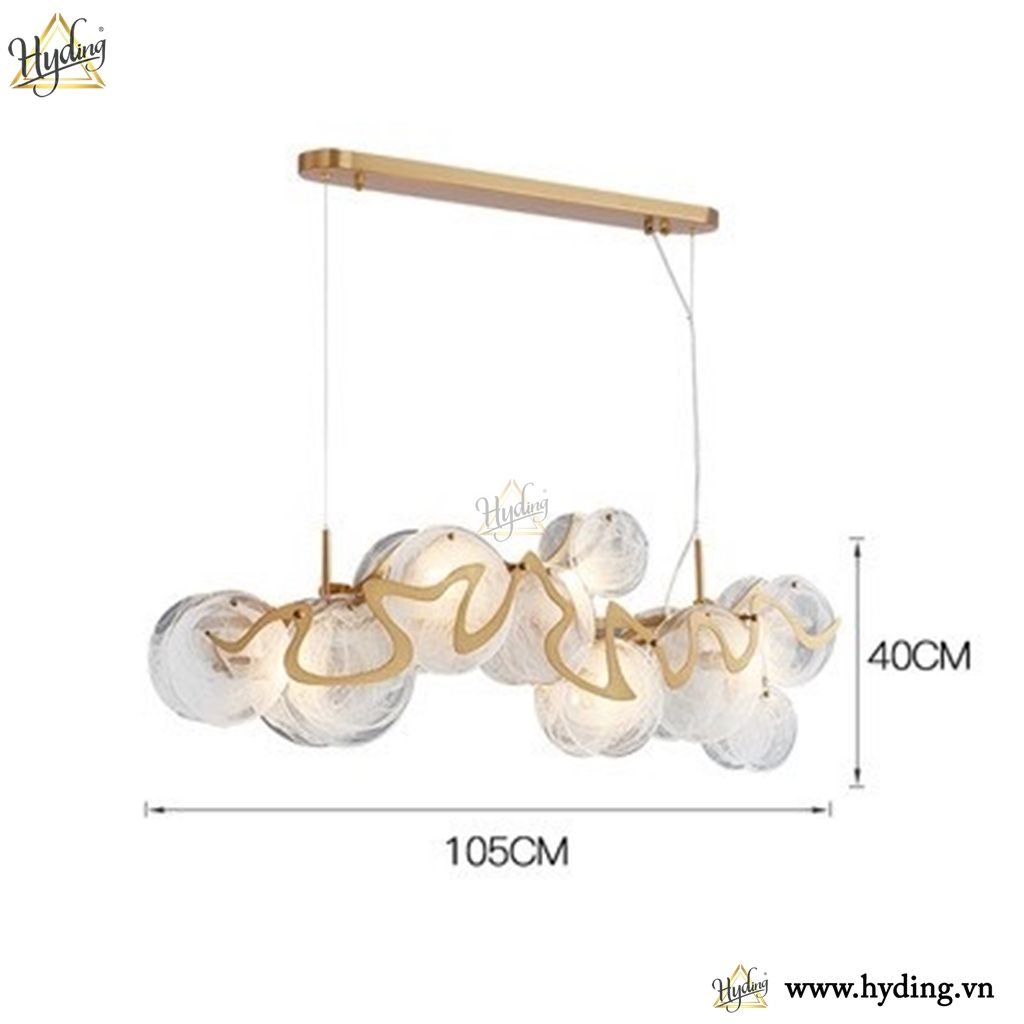 Đèn chùm thả bàn ăn Huixin