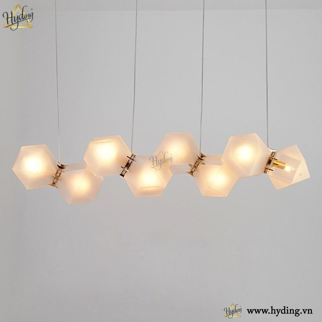 Đèn chùm thả bàn ăn Rubik's cube