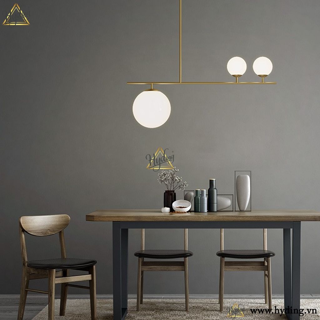 Đèn thả bàn ăn 3 bóng Flos