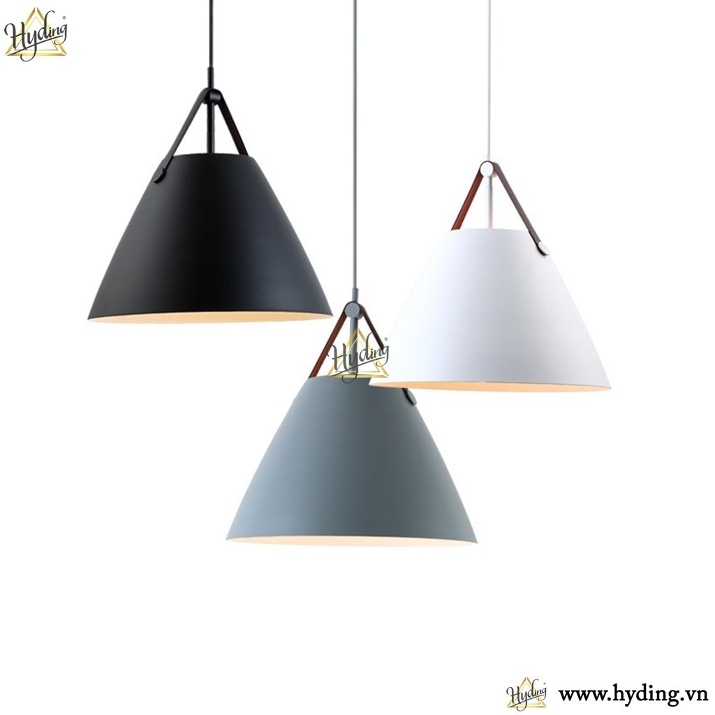 Đèn thả chao quai da