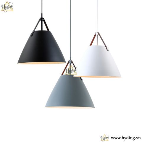 Đèn thả chao quai da