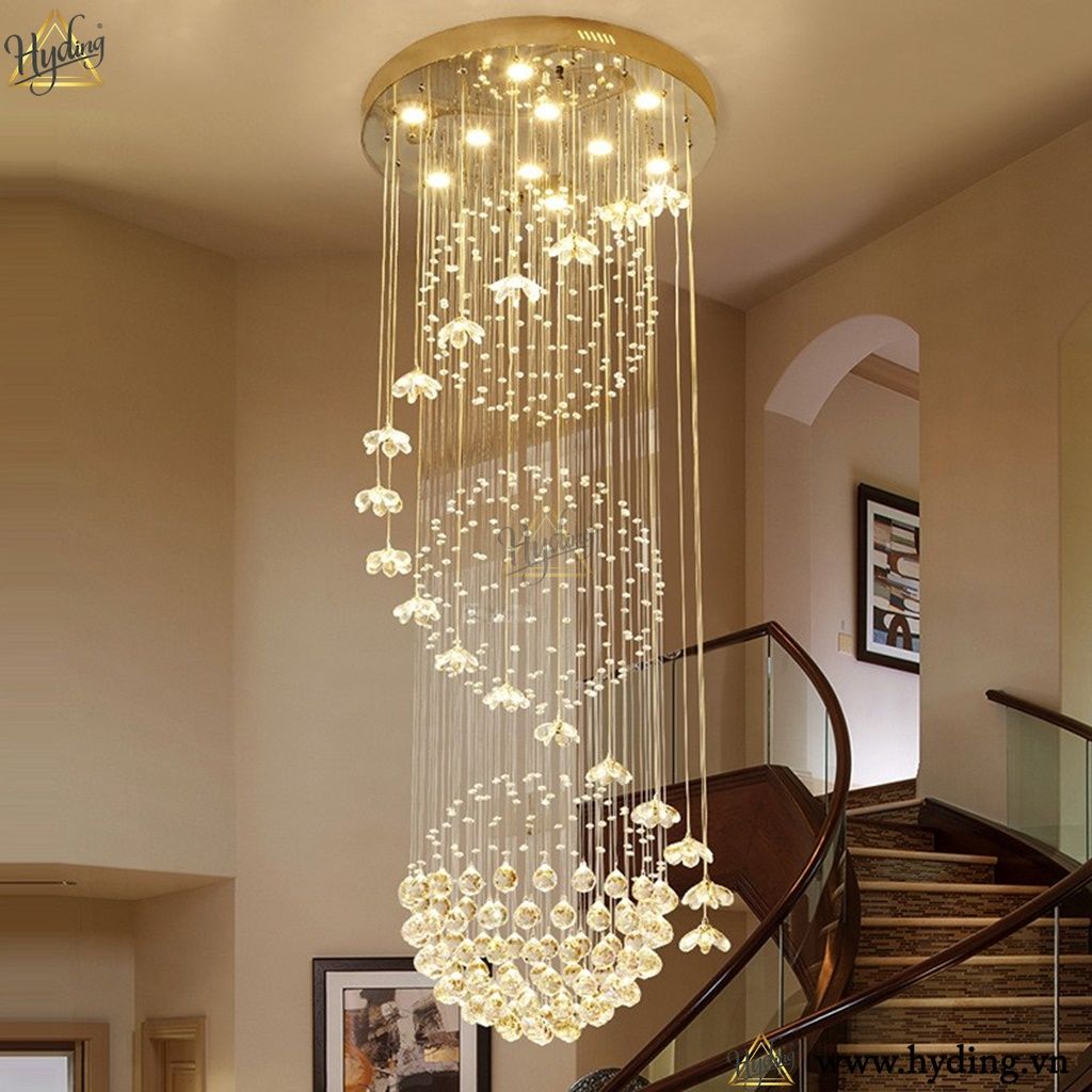 Đèn thông tầng pha lê OPL014