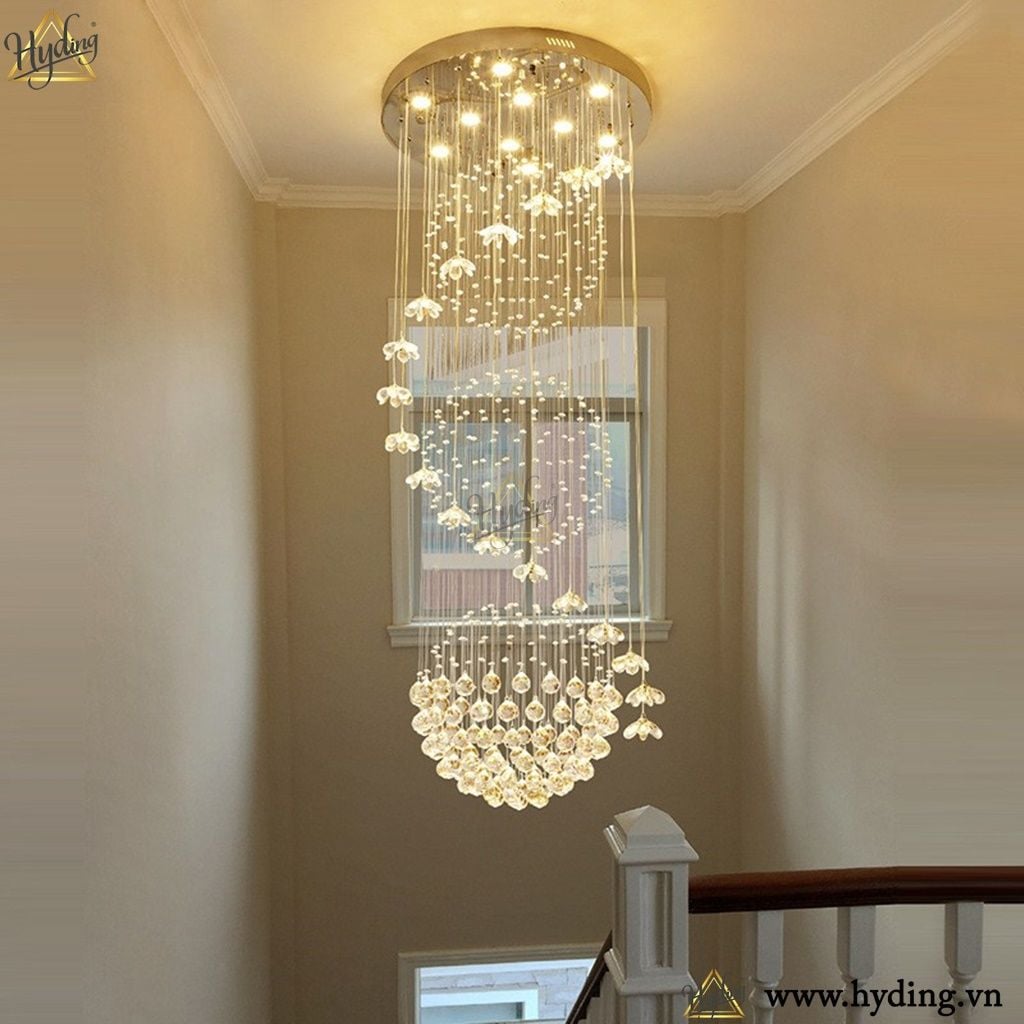 Đèn thông tầng pha lê OPL014