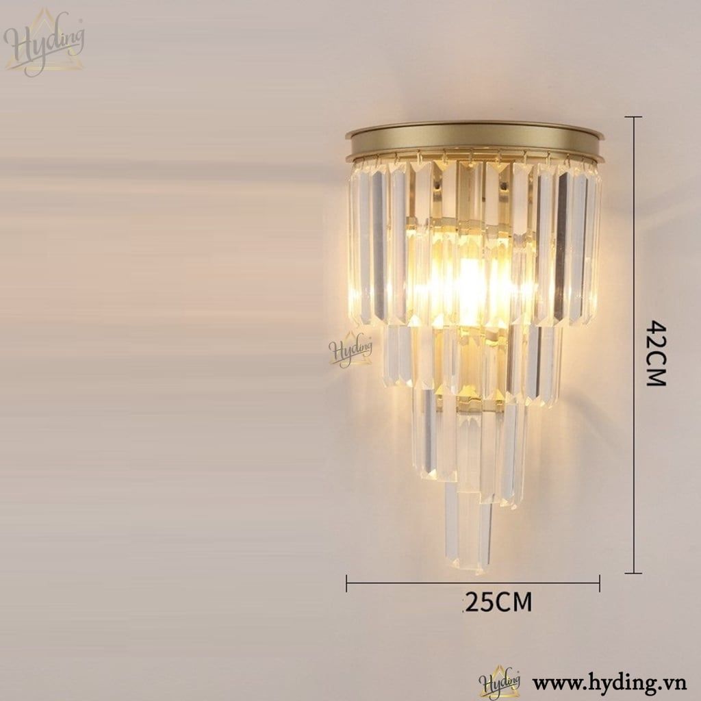Đèn tường pha lê Odeon