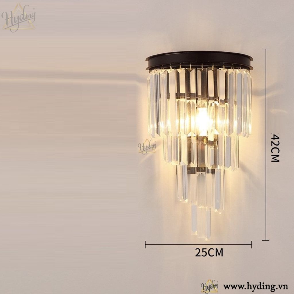 Đèn tường pha lê Odeon