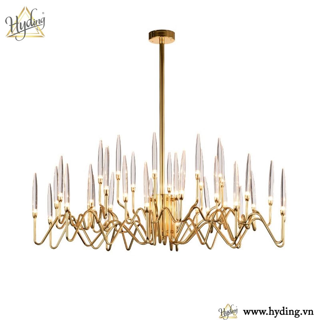 Đèn chùm phòng khách Elegant Crystal