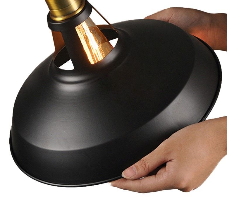 Đèn thả chao hở retro