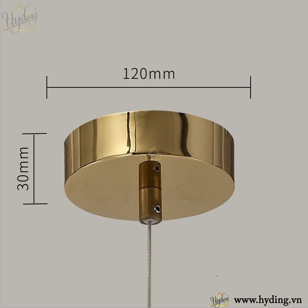 đèn thả ống bơ